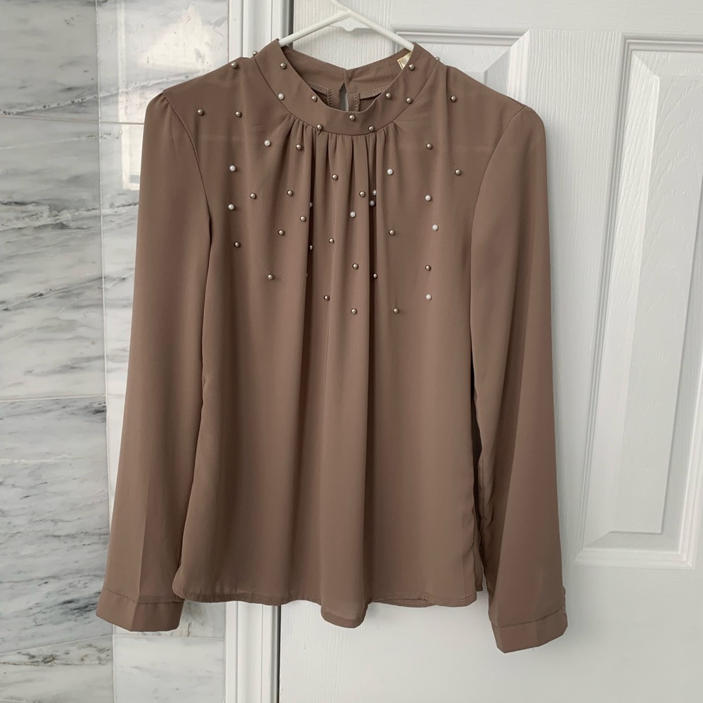 Pearl dress shirt